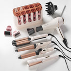 Remington PROluxe H9100 Heated Hair Rollers with OPTIheat Technology - 20 Velvet Flocked Rollers 25mm and 32mm - Fast 90 Second Heat Up - Very Good