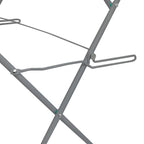 Ram 3 Tier Deluxe Clothes Airer Foldable Heavy Duty Indoor Laundry Drying Rack with 4 Corner Hooks and Sock Dryer 14m Airing Capacity