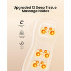 RENPHO Back Massager with Heat, Gifts for Women, Shiatsu Massage Chair Full Body, Neck-Massager Height Adjustable, Back Massagers Deep Tissue Kneading, Massagers Seat Vibration, Massage at Home - Like New
