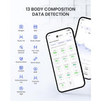 RENPHO Scale for Body Weight 500lbs, Extra-High Capacity Smart Bathroom Scale with Ultra Wide Platform 12 x 12 inches, Body Fat Scale with Large LED Display, Health Monitor Sync App, Elis 1