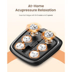 Renpho Foot Massager with Heat and Deep Kneading Shiatsu Massage Machine 2-in-1 Feet and Back Massager with Removable Cover Electric - Very Good