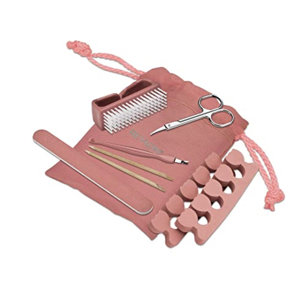 Revlon Pediprep Spa Foot Bath and Bubbling Massager RVFB7021P with Pedicure Attachment Set and Pumice Stone for Home Relaxation
