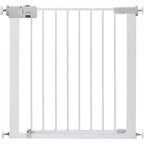 Safety 1st Secure Tech Simply Close Metal Gate White Pressure Fit Child Safety Barrier for Stairs and Doorways 73cm to 80cm - Very Good