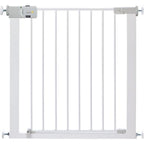 Safety 1st Secure Tech Simply Close Metal Gate White Pressure Fit Child Safety Barrier for Stairs and Doorways 73cm to 80cm - Very Good