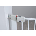 Safety 1st Secure Tech Simply Close Metal Gate White Pressure Fit Child Safety Barrier for Stairs and Doorways 73cm to 80cm - Very Good