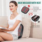 Snailax Foot Massager with Heat Shiatsu Deep Kneading Machine for Plantar Fasciitis Relief and Circulation Electric Foot Massage Device - Damaged Box