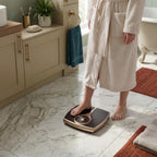 Salter Speedo Dial Mechanical Bathroom Scale - Analog Body Weight Scale with Large Platform - 136kg Capacity - KG ST LBS - Gold - Very Good