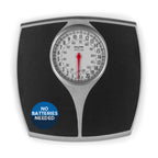 Salter 148 BKSVDR Speedo Dial Mechanical Bathroom Scales Large Platform Manual Weighing Scale for Body Weight 136kg 21st Capacity Black - Like New