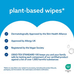 WaterWipes Sensitive Newborn Baby Wipes 1080 Count 18 Packs 99.9% Water Unscented Plastic Free Biodegradable Wet Wipes Bulk Buy Multipack - Damaged Box