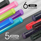Yes4All Foam Roller - Ultra Lightweight High Density EPP Muscle Roller 30/45/60/90 CM Long for Back, Legs, Workouts, Trigger Point Exercise, Gym, Pilates, Fitness, Yoga, Deep Tissue Muscle Massage - Like New