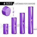 Yes4All High Density EPP Foam Roller Lightweight Muscle Massager for Back Legs Yoga Pilates and Deep Tissue Trigger Point Exercise 30-90cm - Damaged Box
