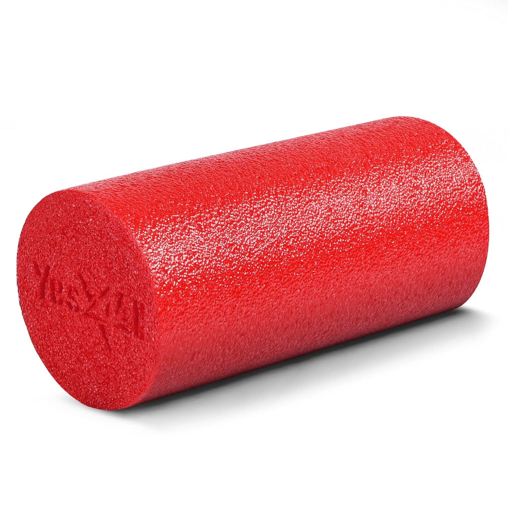 Yes4All Premium Medium Density Round PE Foam Roller for Physical Therapy - 18inch (Blue) KPQM - Damaged Box