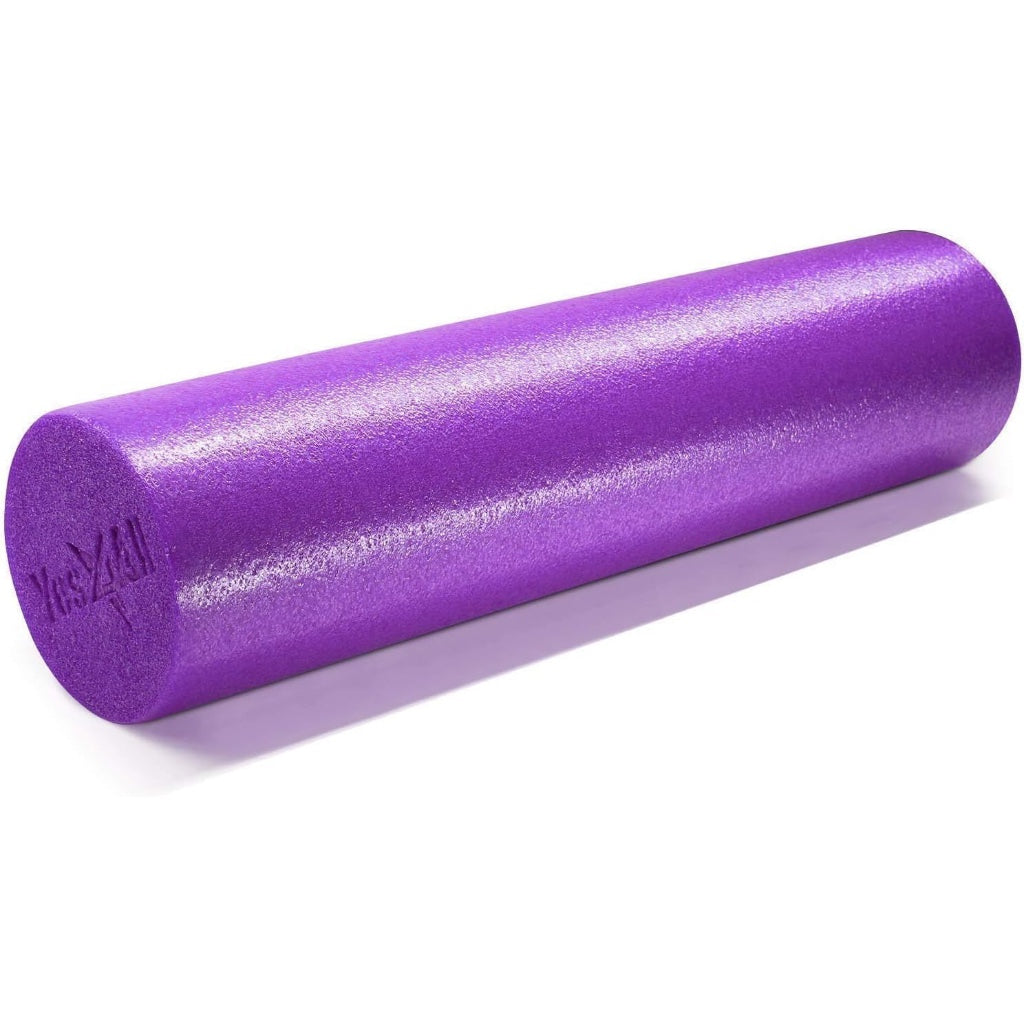 Yes4All Premium Medium Density Round PE Foam Roller for Physical Therapy - 18inch (Blue) KPQM - Damaged Box