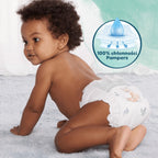 Pampers Harmonie Nappies Size 5, 152 Nappies, 11kg-16kg, Monthly Pack, Gentle Skin Protection with 100 Percent Pampers Protection