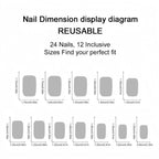 24Pcs Square Pink Edge French Tip Short False Nails Press On Nails for Women Girls - Full Cover Acrylic Nail Art, No UV/LED Needed, Adhesive Nail Accessories - Damaged Box