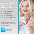 4 HER 50+ - Multi Vitamins for Women Over 50 - Vegan Tablets, 60pcs - Multi Vitamins and Minerals Supplements with Biotin, Vitamin K2, Vitamin D3 and Vitamin B2 - Post Menopause Supplements - BBE 06/2026