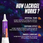 3X Lacrigel CARBOMER 0.2% - Eye Gel for Dry, Tired, and Red Eyes - Soothes Irritation, Reduces Soreness - 24x7 Day and Night Protection - Safe and Premium Formulation - Sterile Pack of 10g (Pack 3)
