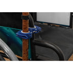 Aidapt Adjustable Walking Stick Cane and Crutch Holder for use with Most Wheelchairs and Frame Based Walking Aids - Damaged Box