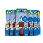 Air Wick Essential Mist Refills, Linen & White Orchid, Pack 6 x 20ml, Natural Essential Oils, Last up to 270 days, Air freshener
