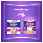 Always Discreet Incontinence Pants Women, Large, Normal, 20 Pants (10 x 2 Packs), Odour Neutraliser, Duo Pack, for Sensitive Bladder - Damaged Box