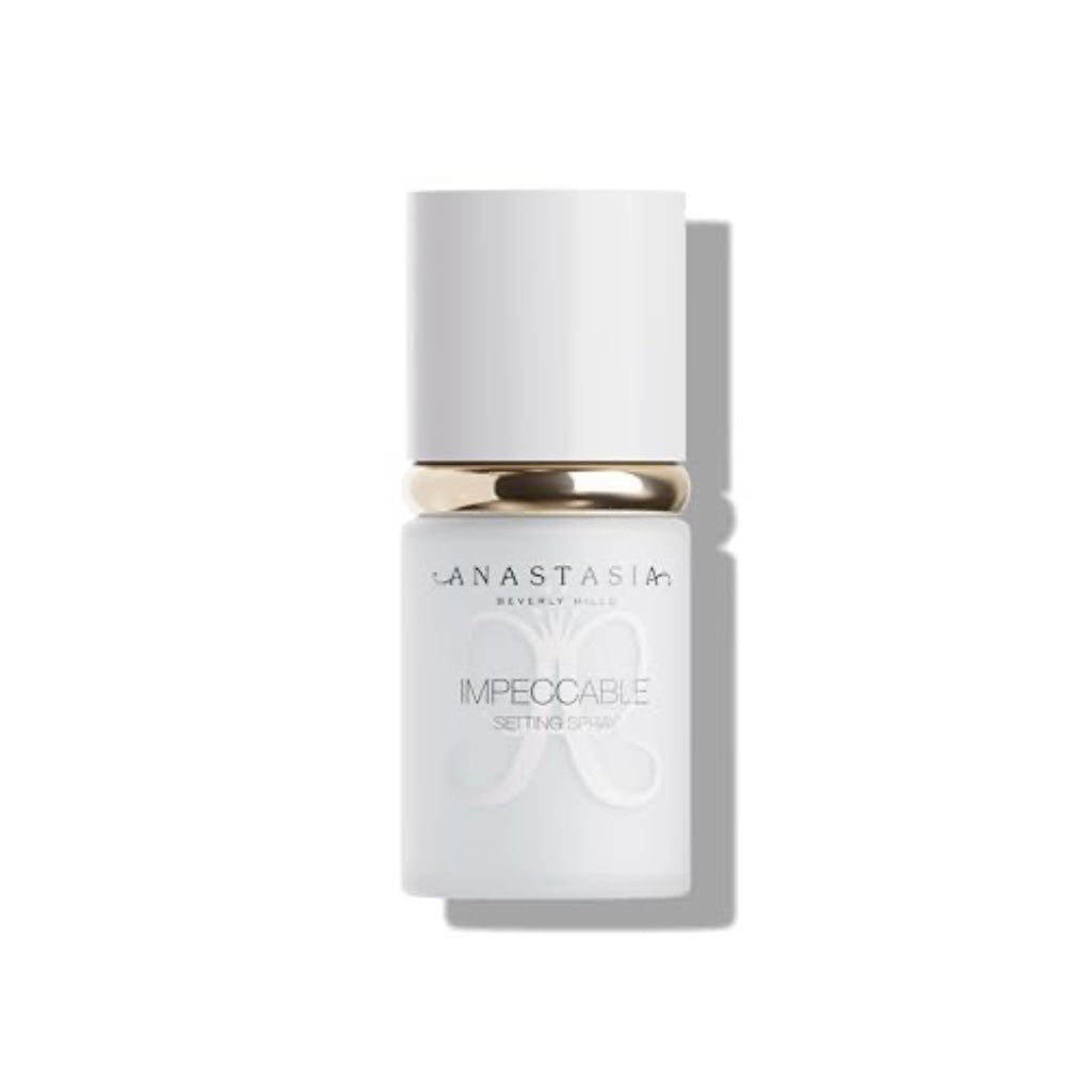 Anastasia Beverly Hills Mini Impeccable Setting Spray - Travel-Size Shine-Control Mist, Smudge-Proof & Transfer-Resistant Makeup Sealer