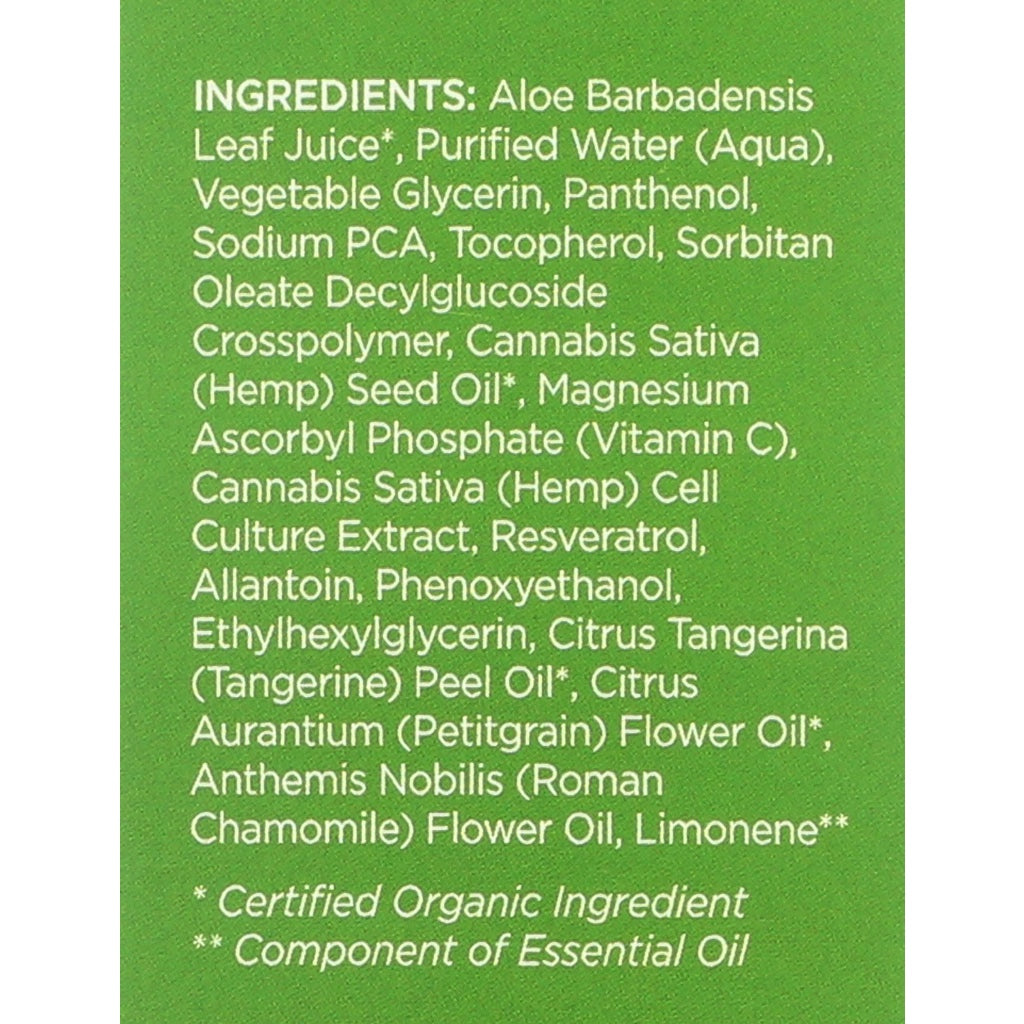 Andalou Naturals Cannacell Hydrating Toner - Damaged Box