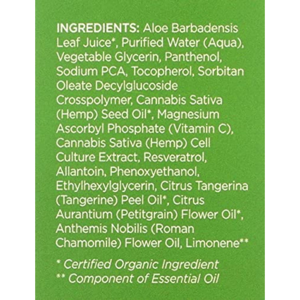 Andalou Naturals Cannacell Hydrating Toner - Damaged Box