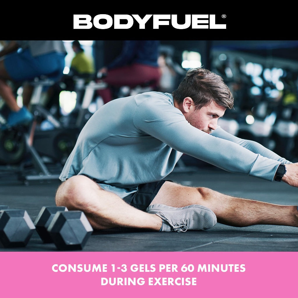 Applied Nutrition BodyFuel Energy Gel - Fast Energy Gels, Fuel for Sport, with Carbs, Sugar Free (Box 20 Units x 60g) (Berry Blast) - BBE 08/2027