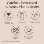 Aveeno Dermexa Daily Emollient Body Wash, Gently cleanses and Soothes, For Very Dry Itchy Also Eczema Prone Skin, 300 ml(Packaging may vary)