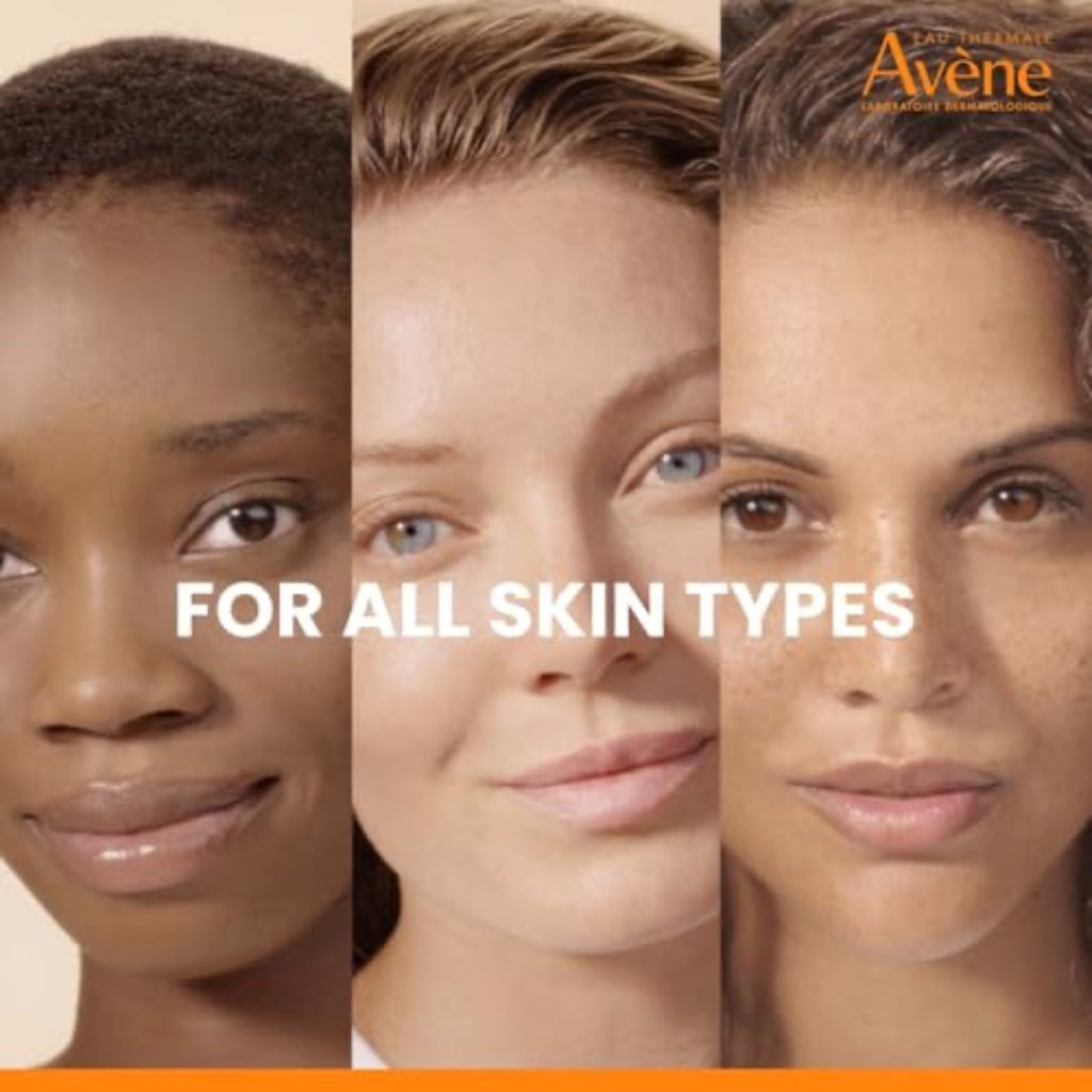 AVENE Sun Care - Ultra Fluid Tinted SPF 50+ - Perfective Face Sun Cream - Unifying & Anti-Pollution - Invisible Finish - With Patented TriAsorBTM - Water Resistant - Sensitive Skin - 50 ml - Damaged Box