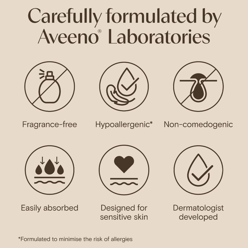 Aveeno Face Calm+Restore Oat Gel Moisturiser (1x 50ml), Face Moisturiser to Instantly Soothe and Replenish the Skin's Moisture Barrier, Intensely Nourishing Day Cream, Suitable for Sensitive Skin