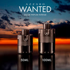 Azzaro The Most Wanted Eau de Parfum Intense, Woody Seductive Mens Cologne, Ambery Spicy Fragrance with Cardamom, Fondant Caramel Accord & Amber Wood