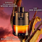 Azzaro The Most Wanted Parfum, Intense Fougere Ambery Spicy Fragrance for Men with Red Ginger, Glowing Toffee, Bourbon Vanilla and Earthy Woods, Seductive and Long Lasting Aftershave, 50ml - Damaged Box