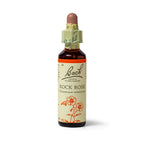 Bach Original Flower Remedies Rock Rose, Face Your Fears, Be Fearless, Emotional Wellness, Natural Flower Essence, 20ml - BBE 02/2030