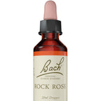 Bach Original Flower Remedies Rock Rose, Face Your Fears, Be Fearless, Emotional Wellness, Natural Flower Essence, 20ml - BBE 02/2030
