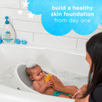 Baby Dove Rich Moisture Head to Toe Wash - Gentle & Nourishing Hair and Body Wash for Babies, Tear-Free Formula, Delicate Fragrance, Keeps Hair and Skin Soft, Ideal for Newborns - 400ml, Pack of 6