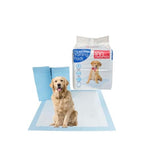 Bargain Factory - Pet Potty Training Pads Pack of 50 for Dogs Puppy Pads - Super-Absorbent 5 Layers Waterproof - 56 x 56 cm - Disposable Puppy Pee Pads