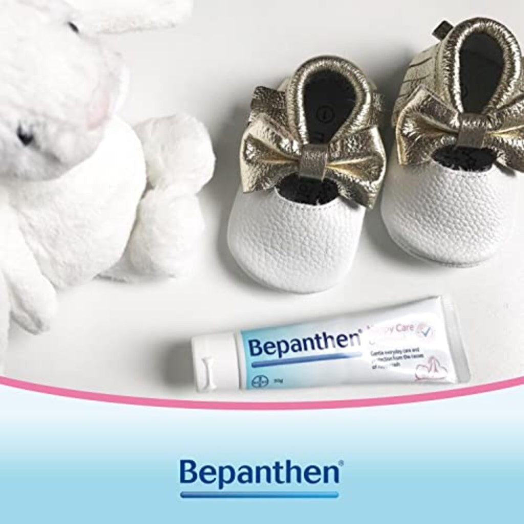 Bepanthen Nappy Care Ointment | Nappy Cream with Provitamin B5 | Suitable for Newborns Skin, 100 g (Packing May Vary). - BBE 06/2028