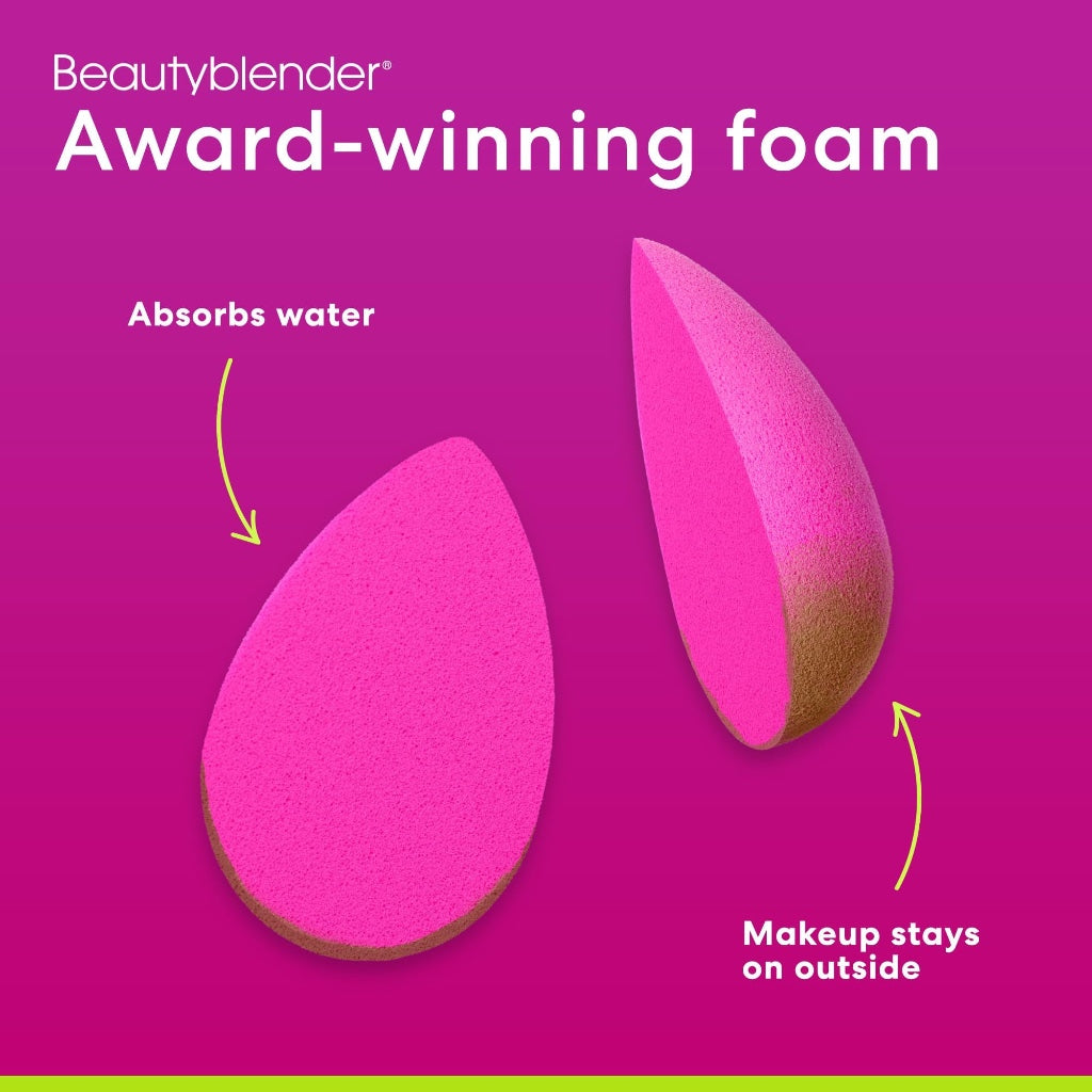 BeautyBlender Original Make up Ei Latexfrei Schw"ammchen makellos f"ur fl"ussige Grundierung Creme Puder, 1 st"uck - Damaged Box