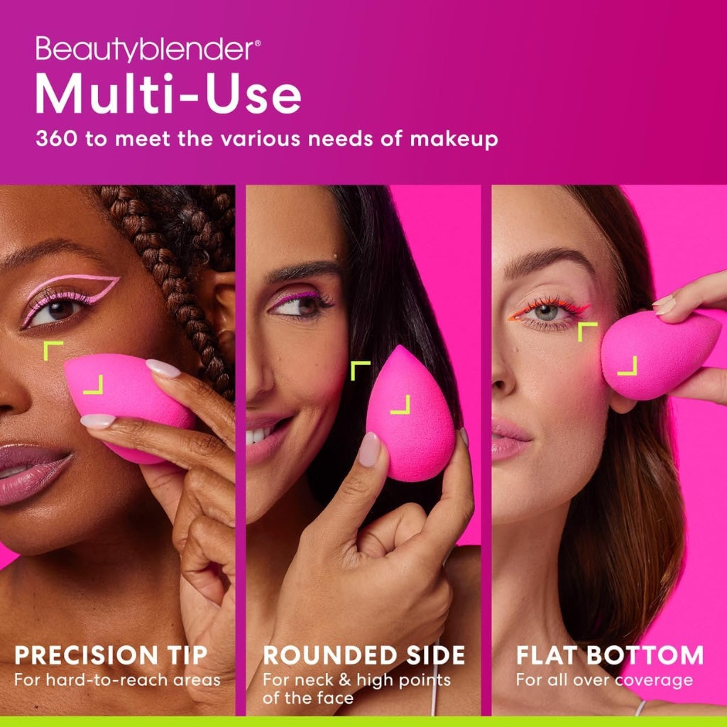 BeautyBlender Original Make up Ei Latexfrei Schw"ammchen makellos f"ur fl"ussige Grundierung Creme Puder, 1 st"uck - Damaged Box