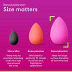 BeautyBlender Original Make up Ei Latexfrei Schw"ammchen makellos f"ur fl"ussige Grundierung Creme Puder, 1 st"uck - Damaged Box