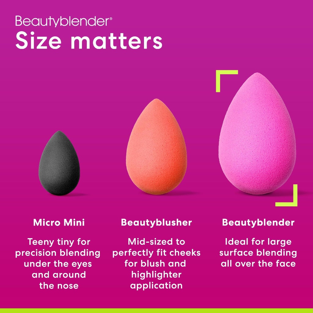 BeautyBlender Original Make up Ei Latexfrei Schw"ammchen makellos f"ur fl"ussige Grundierung Creme Puder, 1 st"uck - Damaged Box