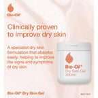 Bio Oil Moisturising Skin Gel (200ml) - Gel Moisturiser For Body & Face - Clinically Proven To Improve Dry Skin - With Vitamins & Essential Oils - Fast Absorbing