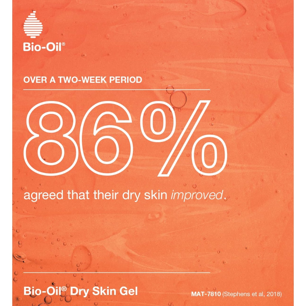 Bio Oil Moisturising Skin Gel (200ml) - Gel Moisturiser For Body & Face - Clinically Proven To Improve Dry Skin - With Vitamins & Essential Oils - Fast Absorbing