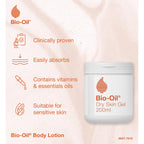 Bio Oil Moisturising Skin Gel (200ml) - Gel Moisturiser For Body & Face - Clinically Proven To Improve Dry Skin - With Vitamins & Essential Oils - Fast Absorbing