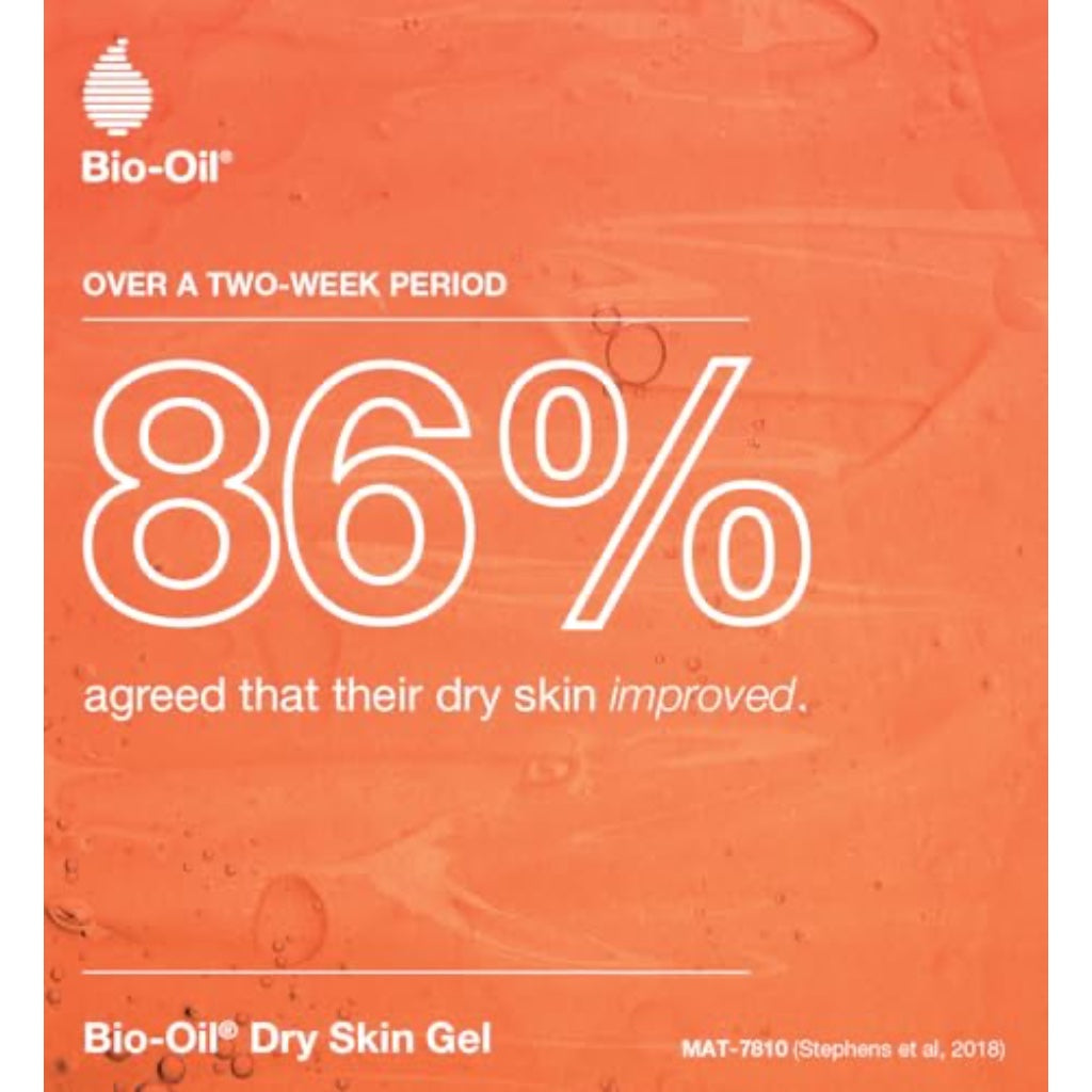 Bio Oil Moisturising Skin Gel (200ml) - Gel Moisturiser For Body & Face - Clinically Proven To Improve Dry Skin - With Vitamins & Essential Oils - Fast Absorbing