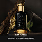 BOSS Bottled Absolu Parfum Intense, Men's Perfume, Woody and Leathery Aroma, Highly Concentrated Fragrance, 100ml