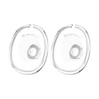 Breast Pump Parts Original Flange Shield 24mm Duckbill Valve Silicone Diaphragm Milk Collector Cup Overall Replacement Accessories Compatible with Lansinoh NCVI Nuliie Etc S32, 2 Packs 8 Pcs - Damaged Box