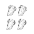 Breast Pump Parts Original Flange Shield 24mm Duckbill Valve Silicone Diaphragm Milk Collector Cup Overall Replacement Accessories Compatible with Lansinoh NCVI Nuliie Etc S32, 2 Packs 8 Pcs - Damaged Box