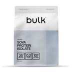 Bulk Soya Protein Isolate Powder, Vegan Protein Shake, Salted Caramel, 1 kg - BBE 09/2027
